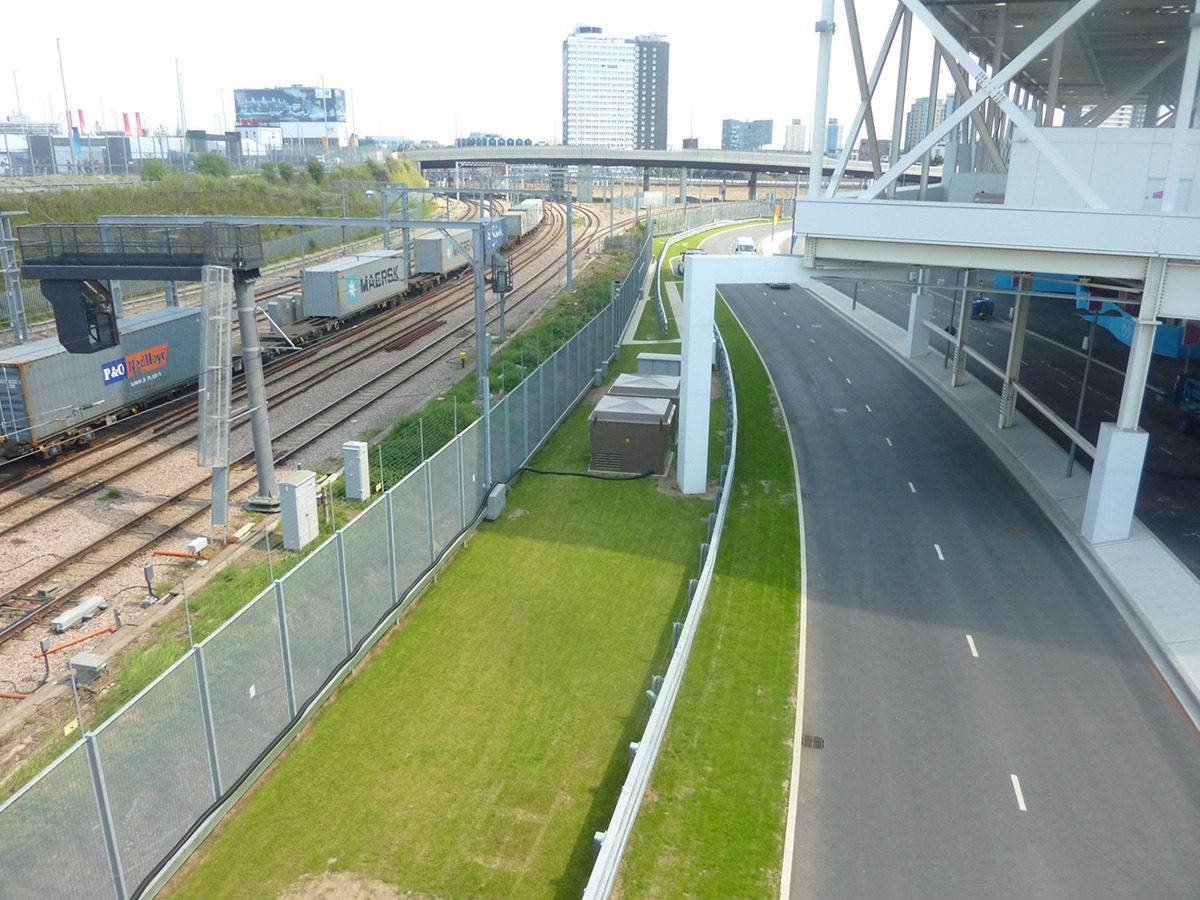 Transport & railway fencing application