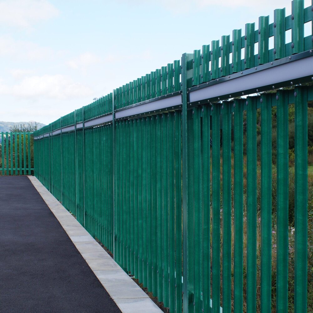 GRP Palisade Fencing