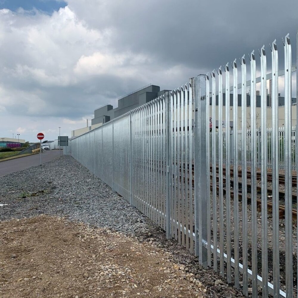 2.5 mm W-Section Railway Palisade Fencing